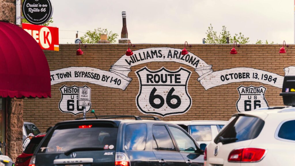 Illustration of Route 66 Road Trip Guide: The Ultimate Iconic American Adventure
